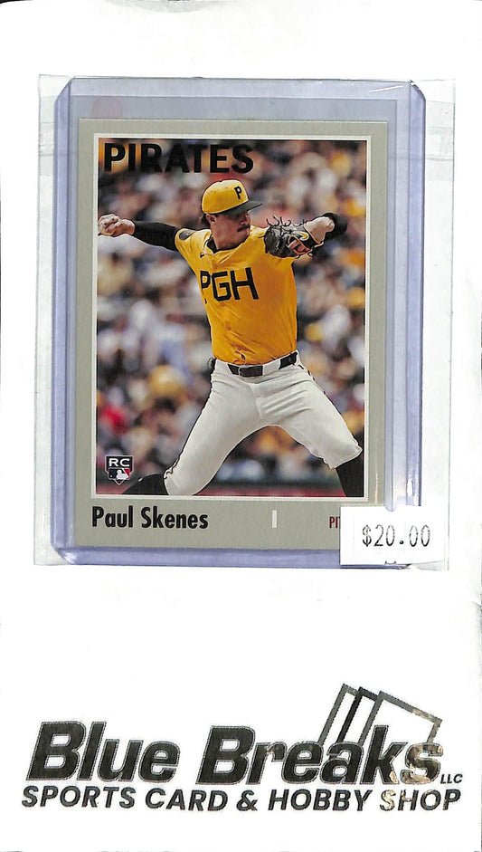 2024 Topps - Paul Skenes - RC - Baseball - Pirates