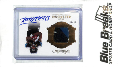2017 Panini Flawless - Dede Westbrook Auto Relic - SG-DE - 22/25 - Football - Jaguars