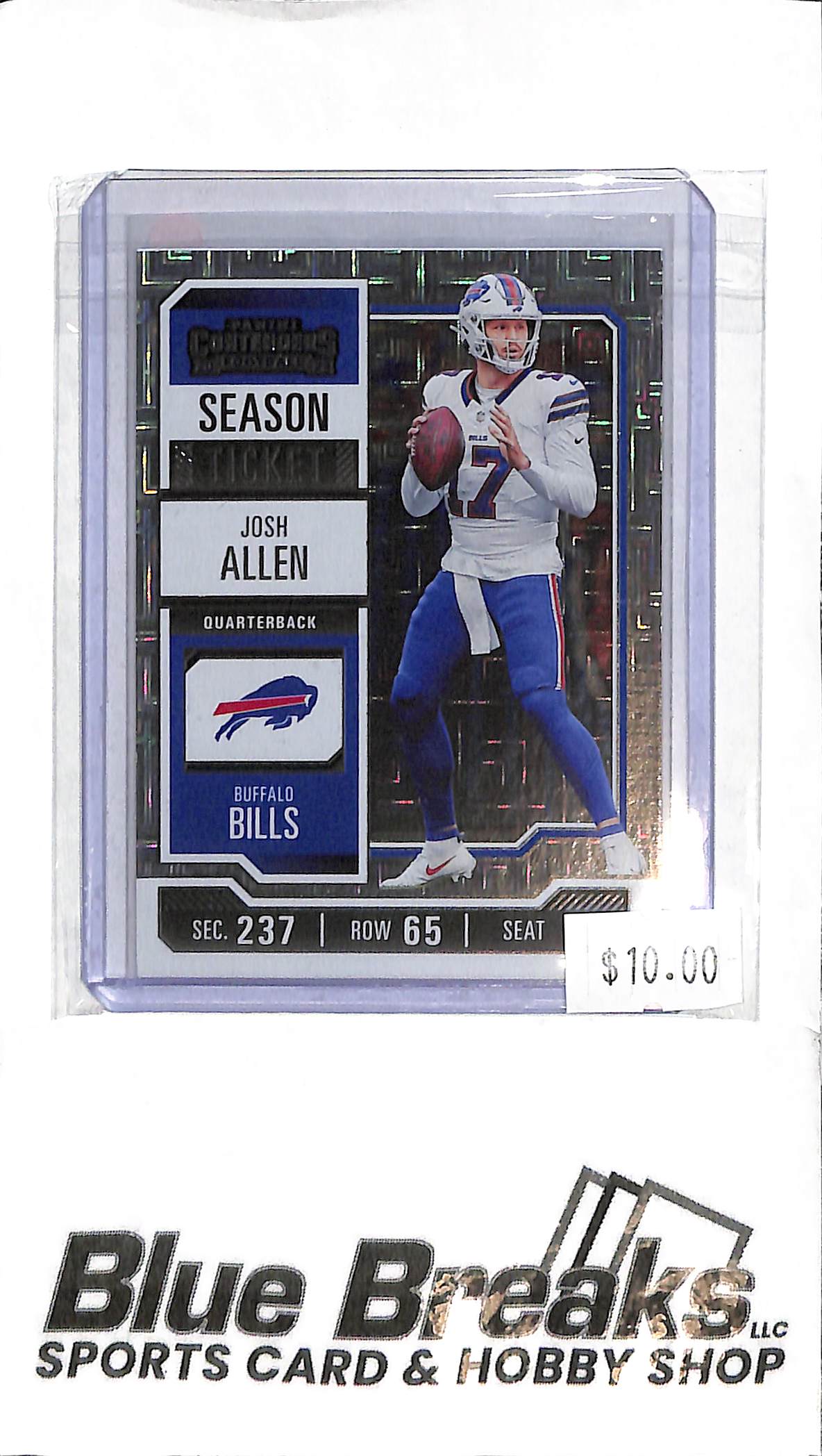 2023 Panini Contenders - Josh Allen - Holo #11 - Football - Bills
