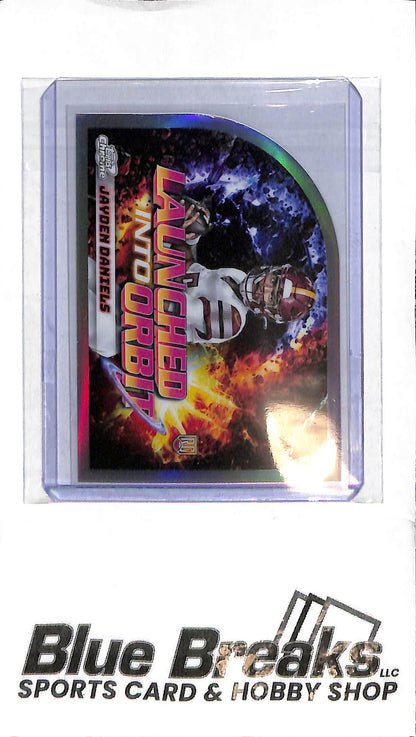 2024 Topps Chrome - Jayden Daniels - LIO-10 - Die Cut Silver - RC - Football - Commanders
