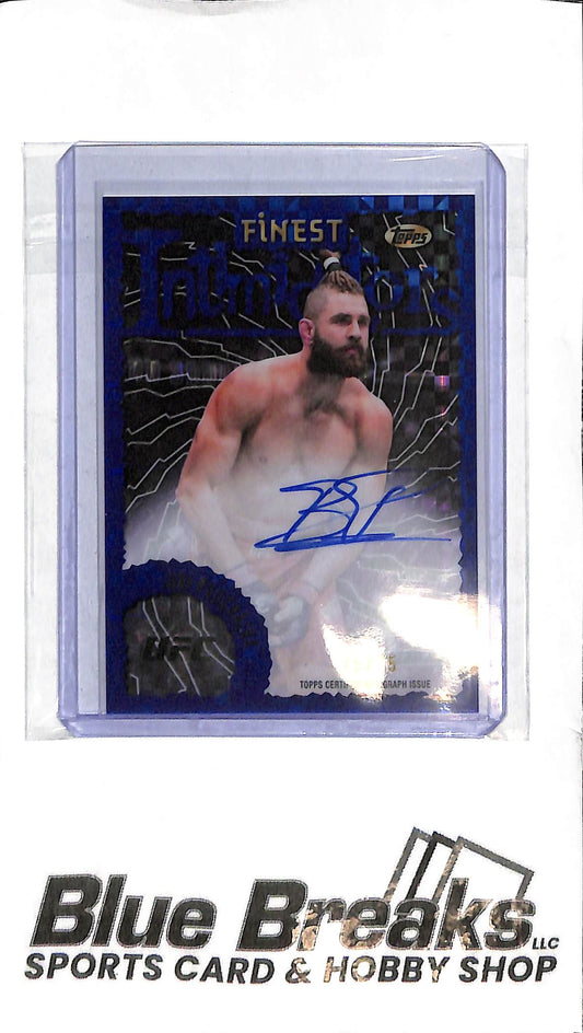 2024 Topps Finest - Jiri Prochazka Auto - IA-JPR - Holo 75/75 - Fighting - UFC