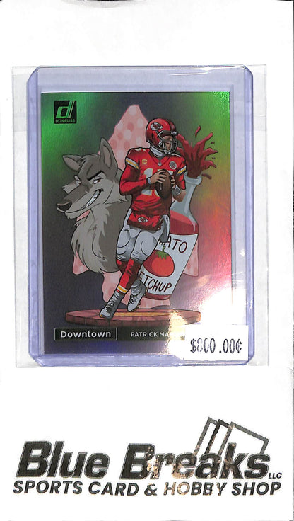 2023 Donruss Downtown - Patrick Mahomes II - Holo D-6 - Football - Chiefs