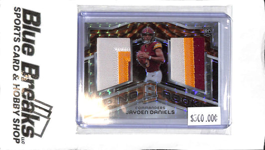 2024 Panini Spectra - Jayden Daniels Relic - RRM-JDS - Prizm 6/10 - RC - Football - Commanders