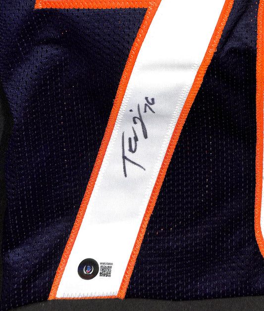 Teven Jenkins - Signed Jersey - Beckett COA - Football - Bears