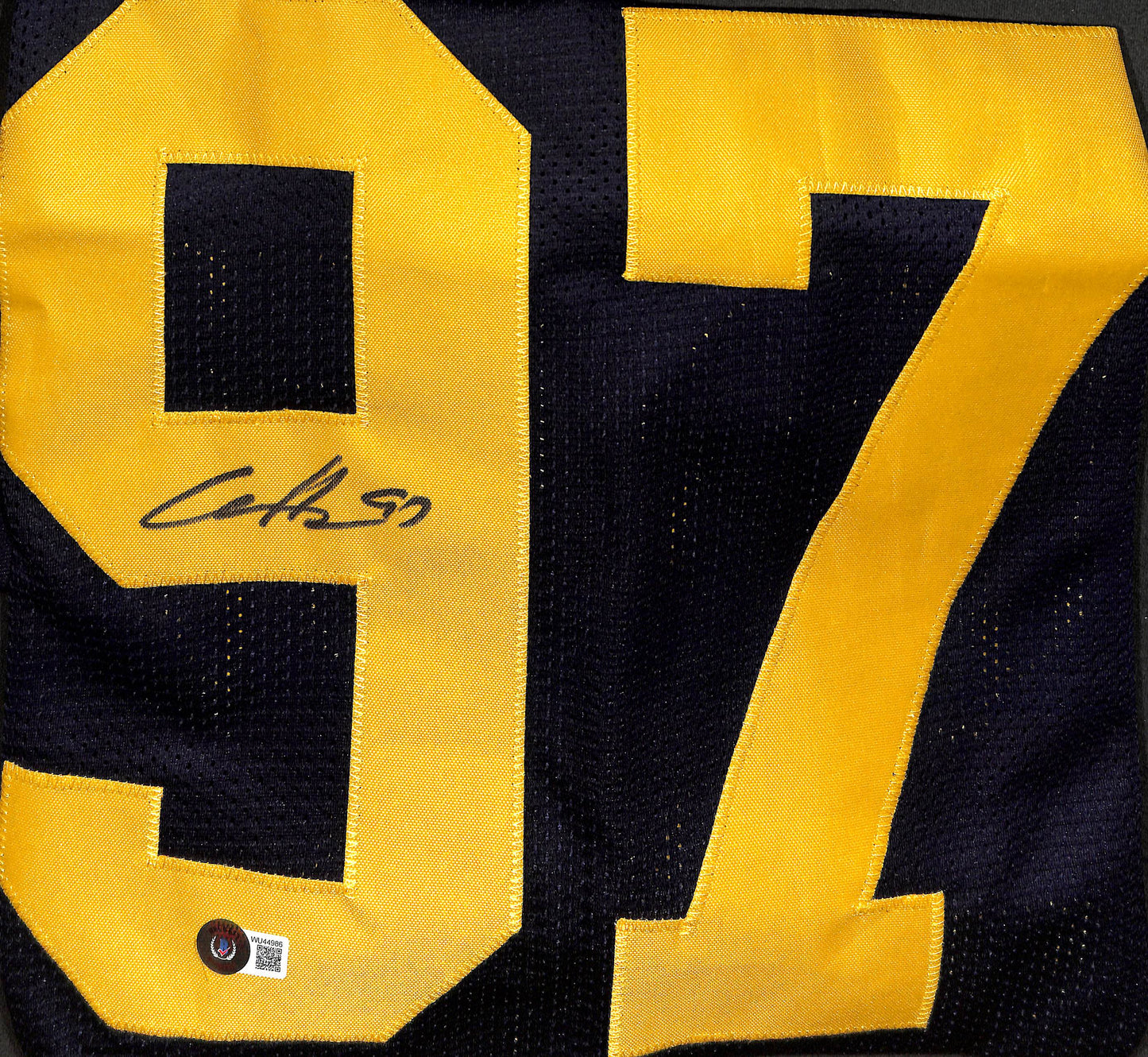 Aidan Hutchinson - Signed Jersey - Beckett COA - Football - Michigan - Lions