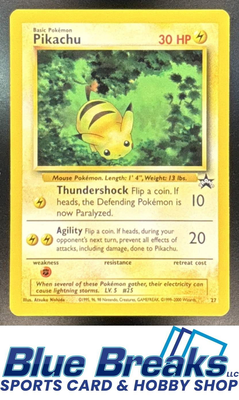 1999 Pokemon Wizards Black Star Promos Pikachu #27