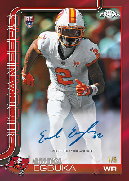 2025 Topps Chrome Football Hanger Box - Sealed Wax