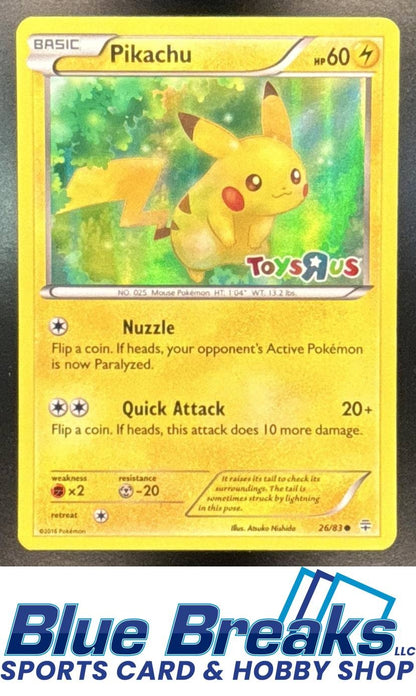 2016 Pokemon Generations Pikachu #26/83 ToysRUs