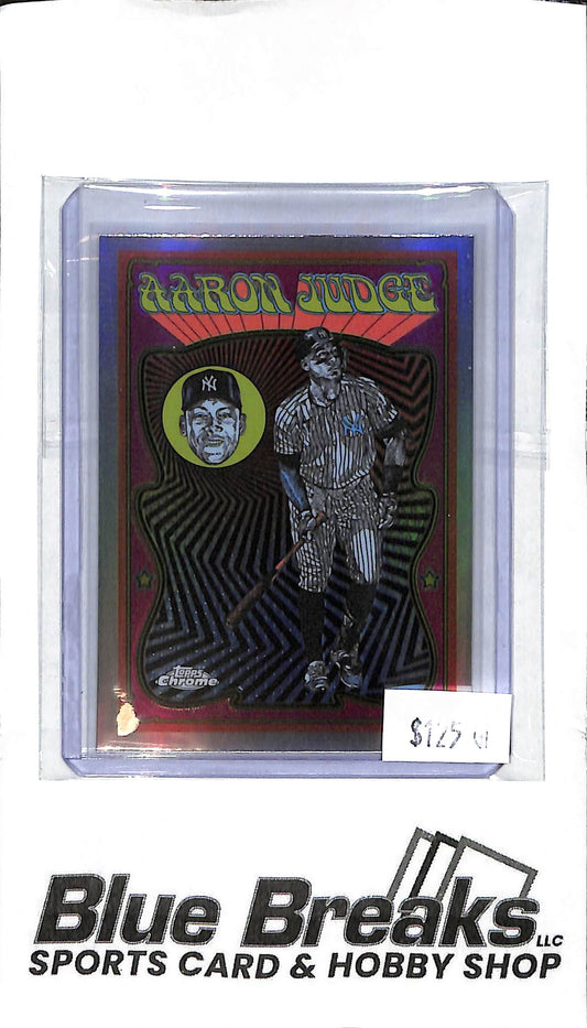 2025 Topps Chrome - Aaron Judge - Ultra Violet UV-2 - Baseball - Yankees