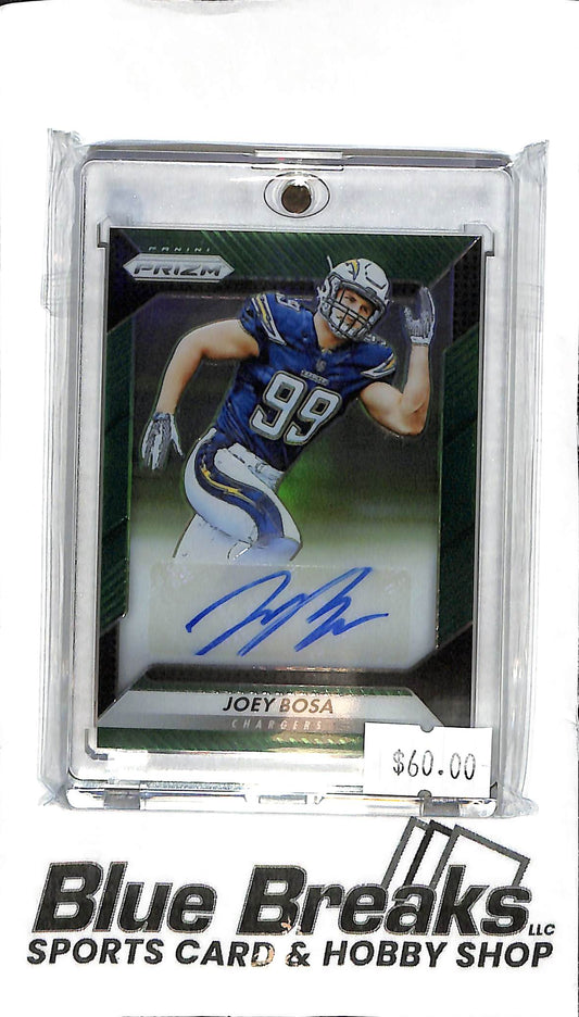 2016 Panini Prizm - Joey Bosa Auto - Green Holo RA-JBA - Football - Chargers