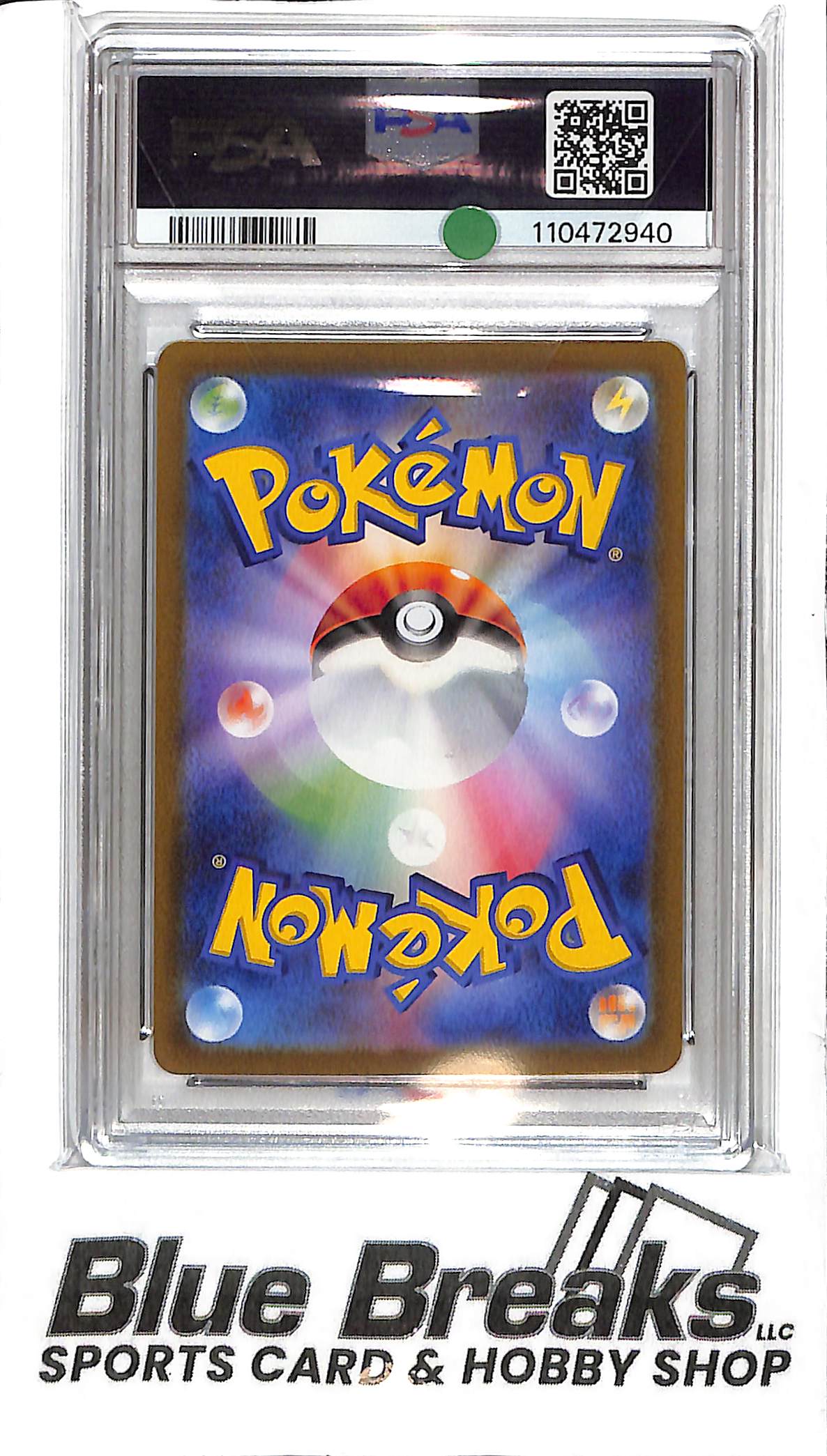 2024 Pokemon - SV8 - Japanese - Slakoth - Art rare - 117/106 - PSA 10