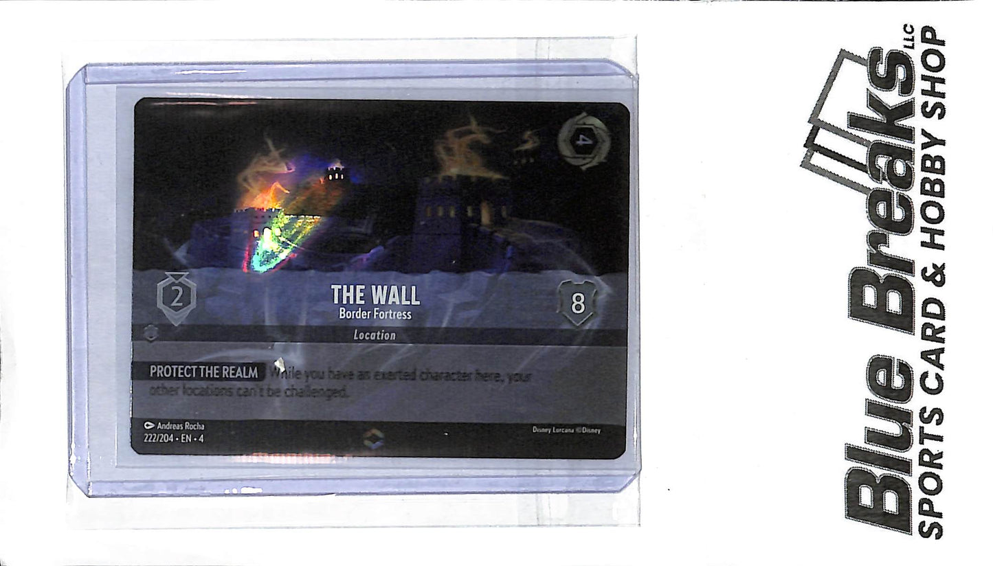 2024 Lorcana - Ursula's Return - The Wall - Border Fortress - Enchanted - 222/204