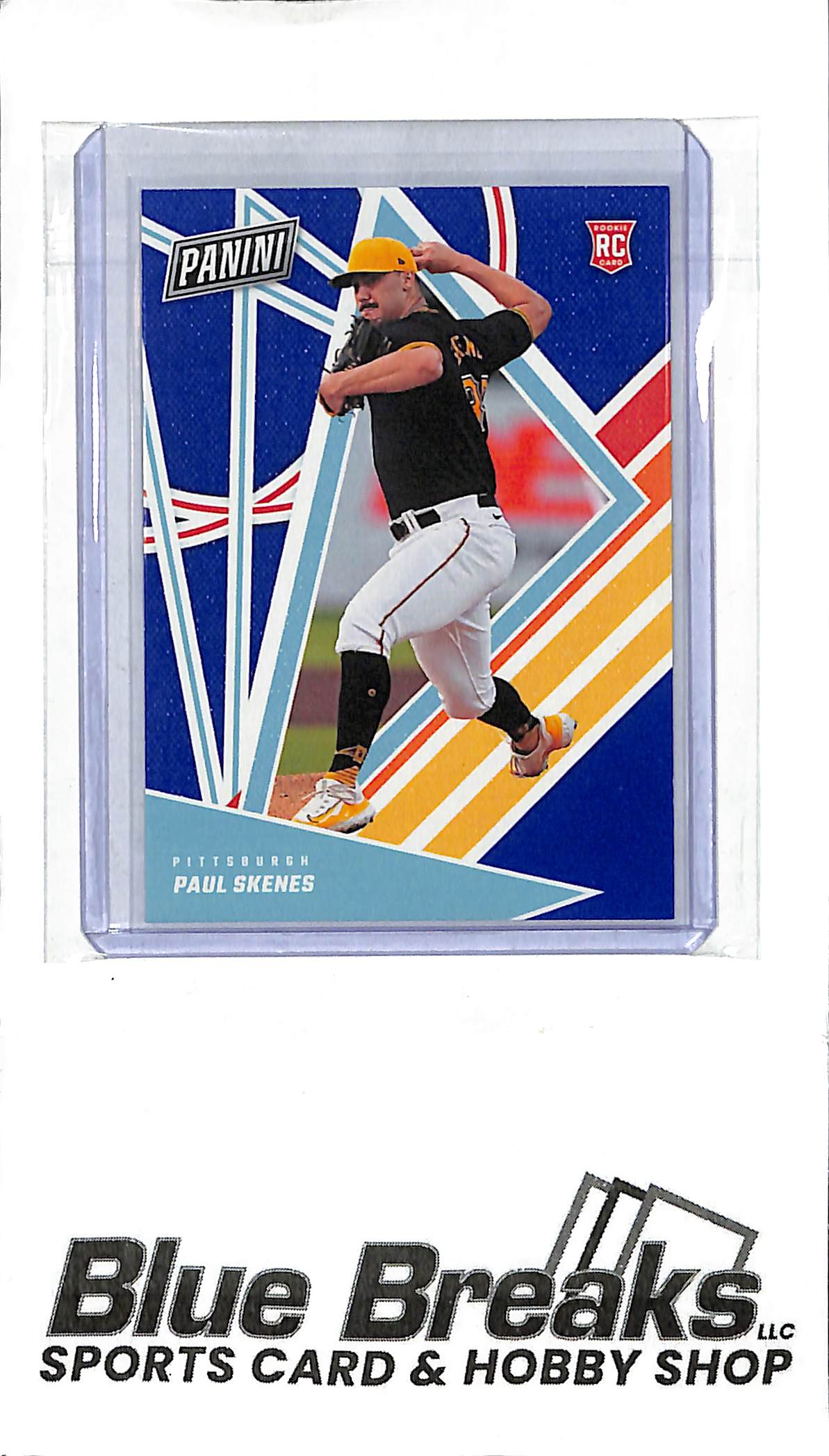 2024 Panini - blue - Paul Skenes - 23/50 - RC - #BB10 - baseball - Pirates