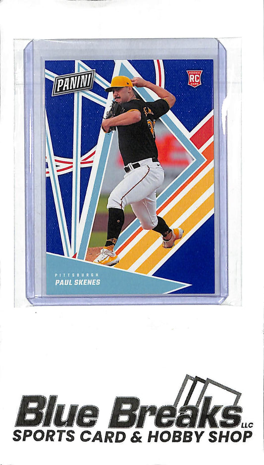2024 Panini - blue - Paul Skenes - 23/50 - RC - #BB10 - baseball - Pirates