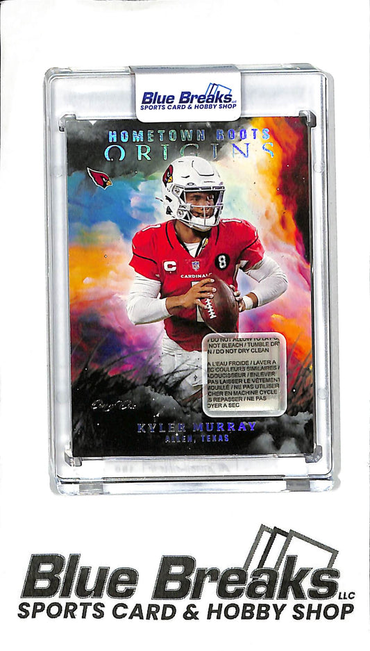 2001 Panini Origins - Hometown Roots - Kyler Murray - Laundry Tag - 1/1 - #HR-KM - football - Cardinals