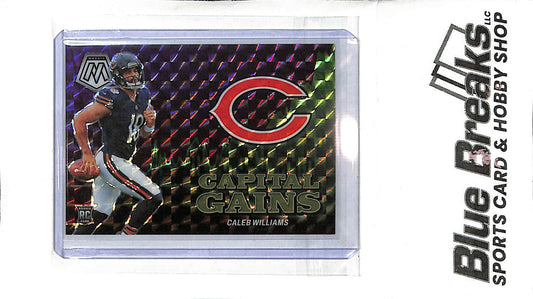 2024 Panini Mosaic - Capital Gains - purple - Caleb Williams - 44/49 - RC - #2 - football - Bears