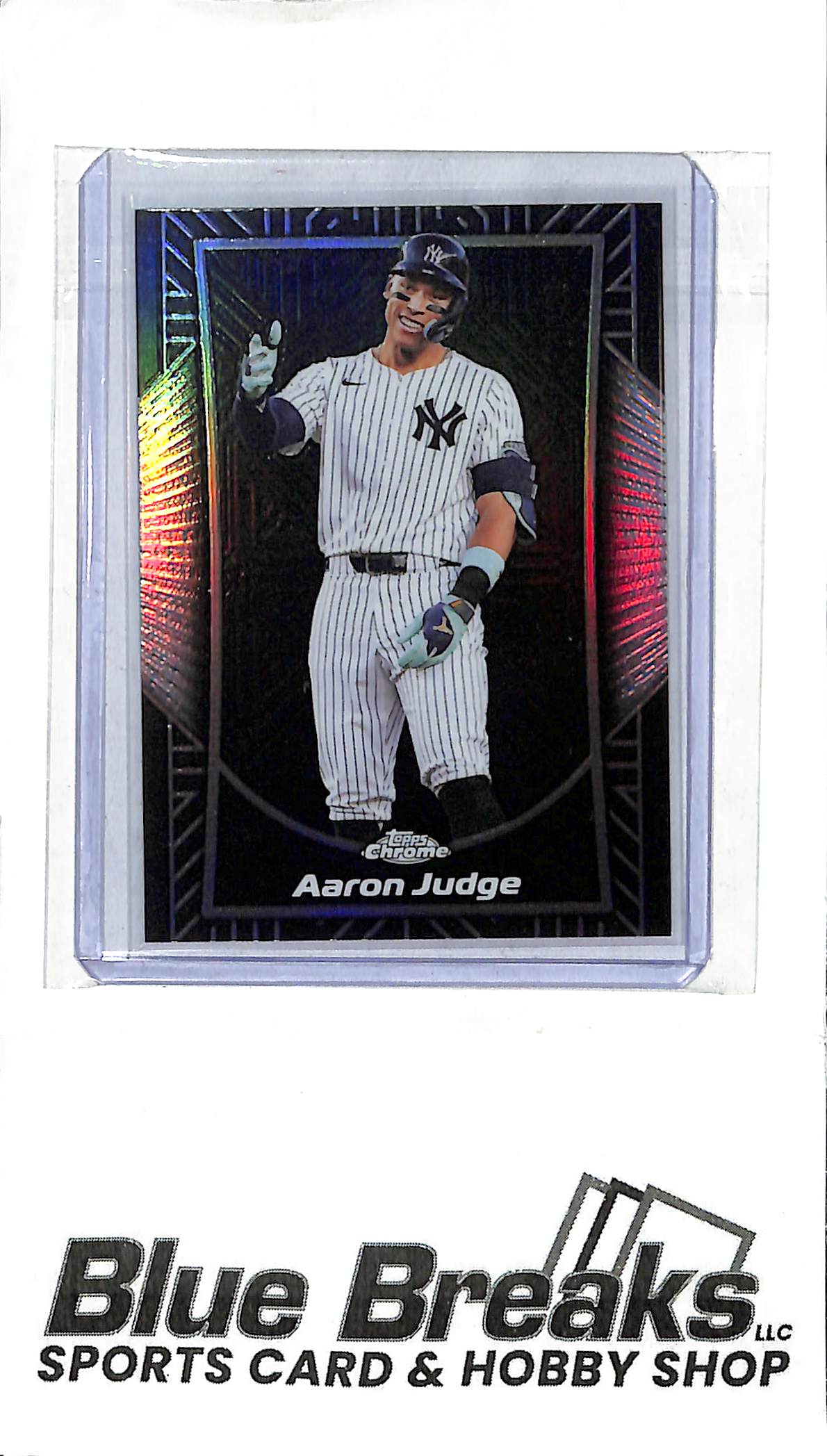 2025 Topps Chrome - Shadow Etch - Aaron Judge - #SE-2 - baseball - Yankees