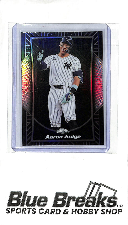2025 Topps Chrome - Shadow Etch - Aaron Judge - #SE-2 - baseball - Yankees