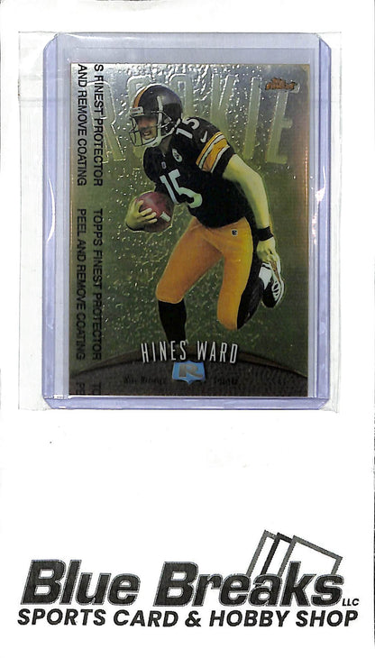 1998 Topps Finest - Hines Ward - #148 - football - Steelers