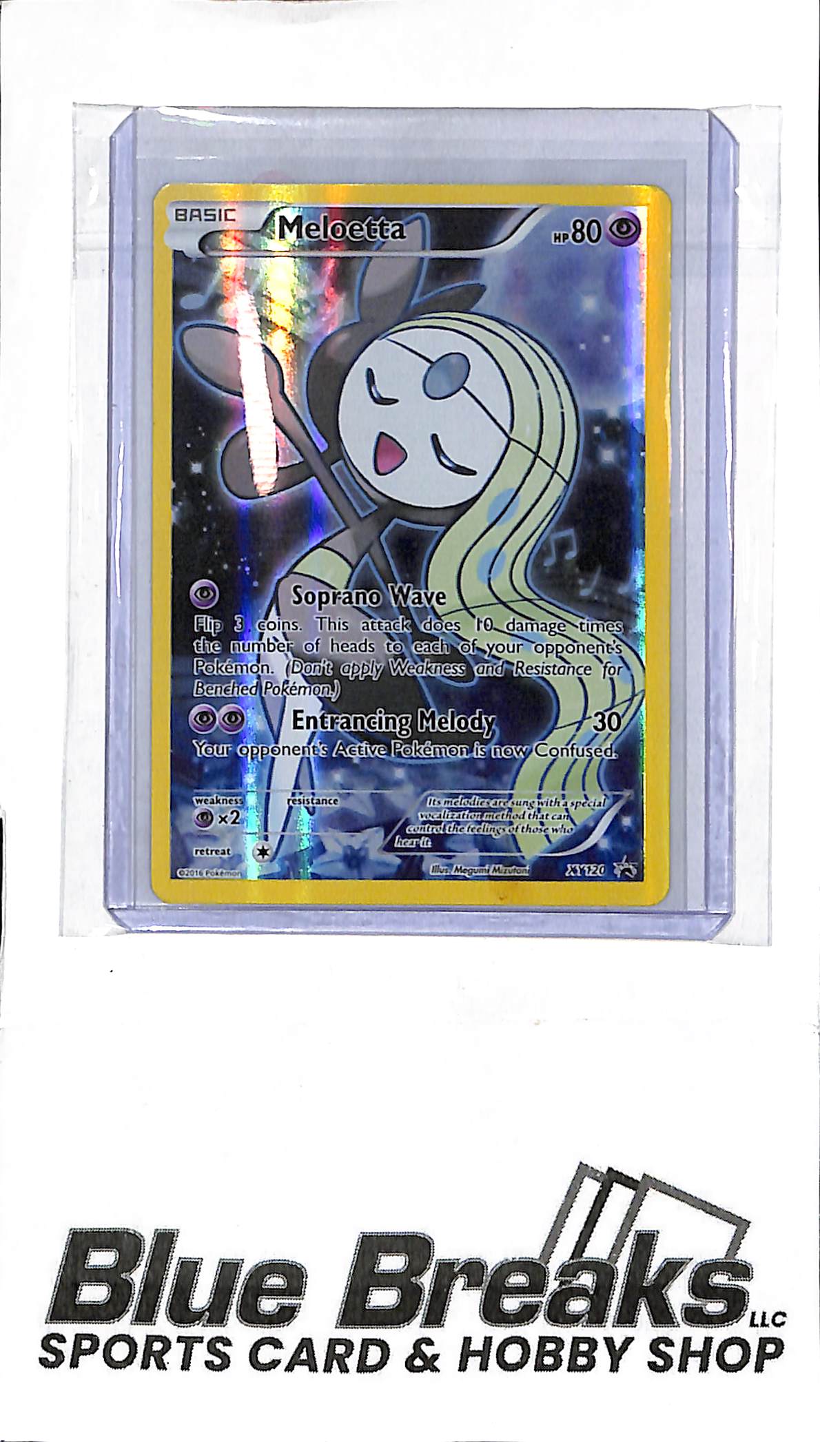 2016 Pokémon - Meloetta - XY120