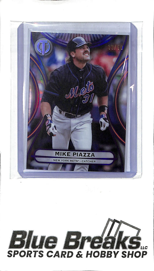 2025 Topps Tribute - Mike Piazza #72 - Purple 39/50 - Baseball - Mets