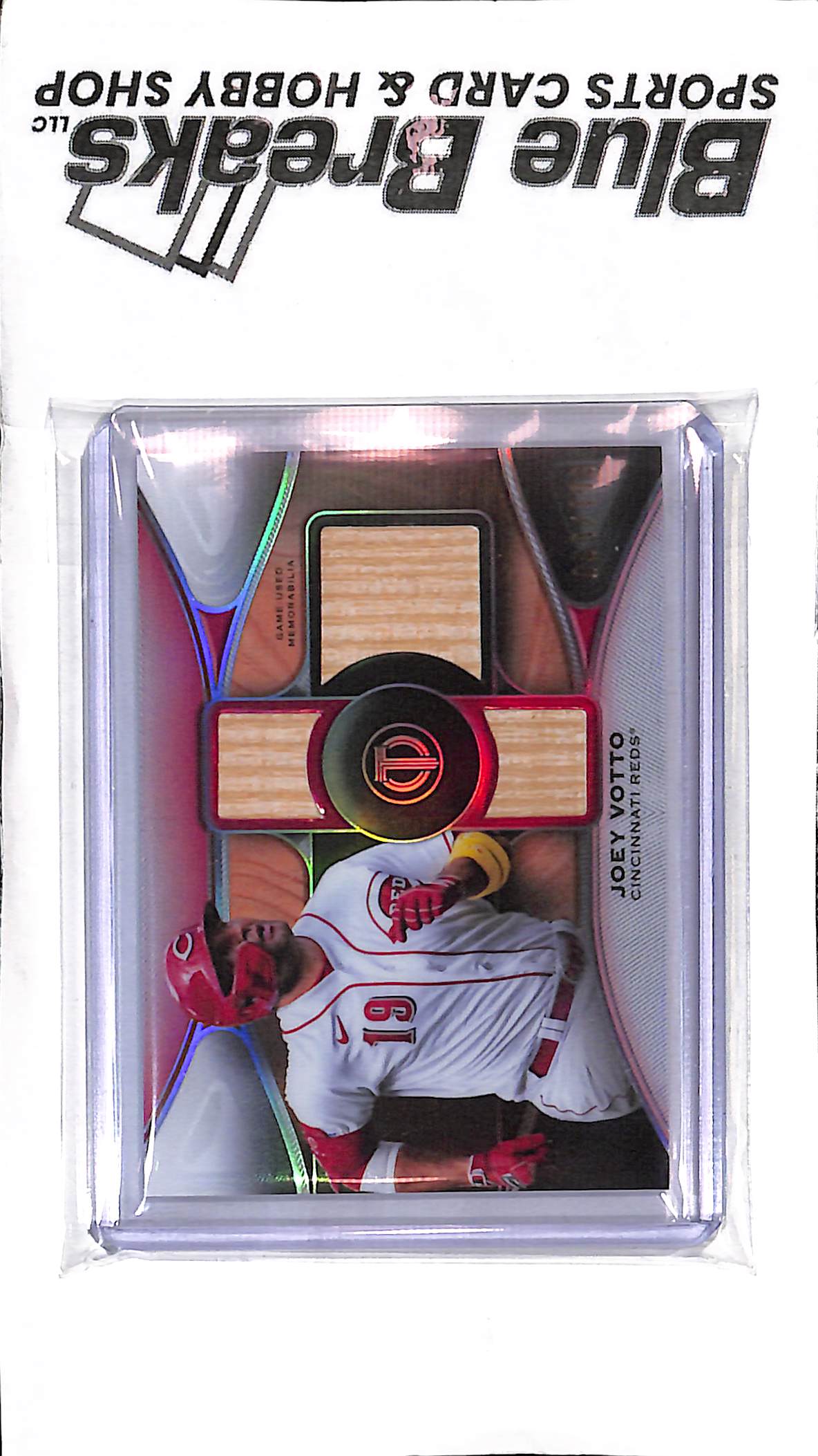 2025 Topps Tribute - Joey Votto TTR-JV - Triple Bat Relic - 089/199 - Baseball - Reds