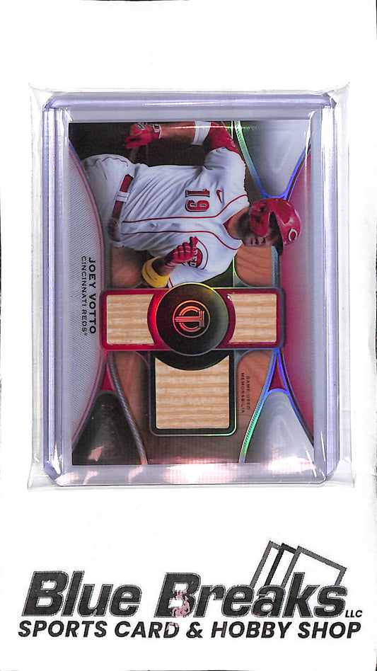 2025 Topps Tribute - Joey Votto TTR-JV - Triple Bat Relic - 089/199 - Baseball - Reds
