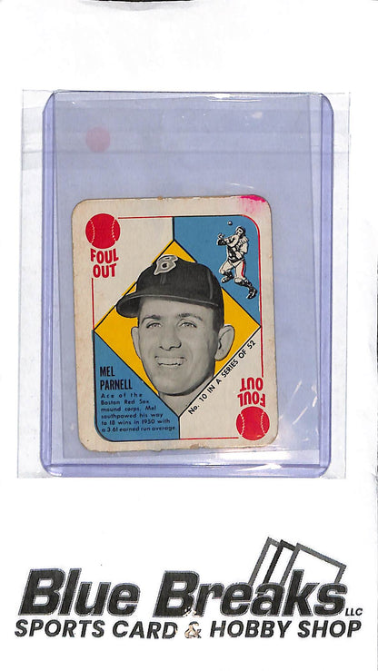1951 Topps - Mel Parnell #10 - Baseball - Red Sox