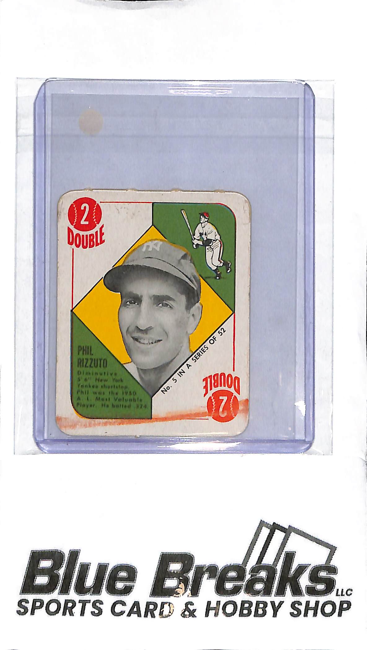 1951 Topps - Phil Rizzuto - #5 - Baseball - Yankees
