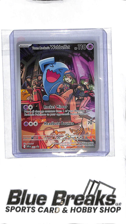 Pokémon - Team Rocket's Wobbuffet - Full Art - 203