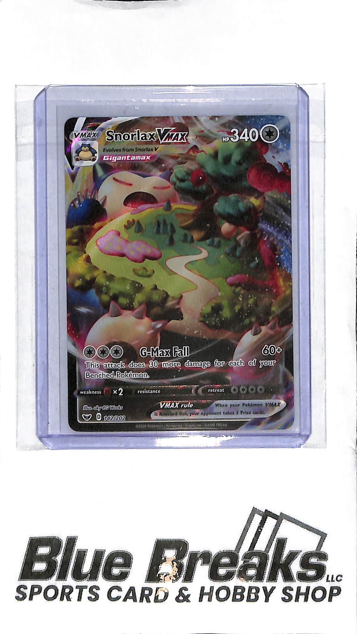 Pokémon - Snorlax VMAX - 142/202