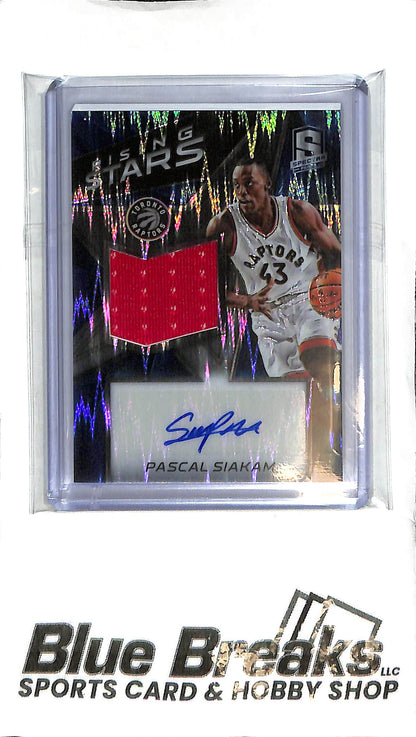 2016-17 Spectra - Pascal Siakim Patch Auto #21 - 88/99 - Basketball - Raptors