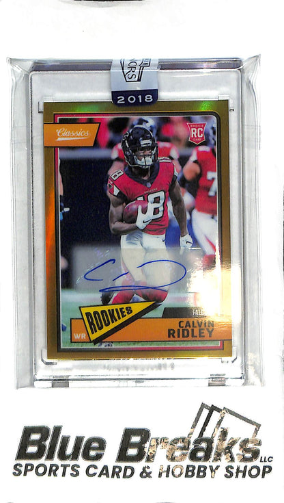 2018 Panini Honors - Calvin Ridley Auto - 13/25 - Football - Falcons - Jaguars