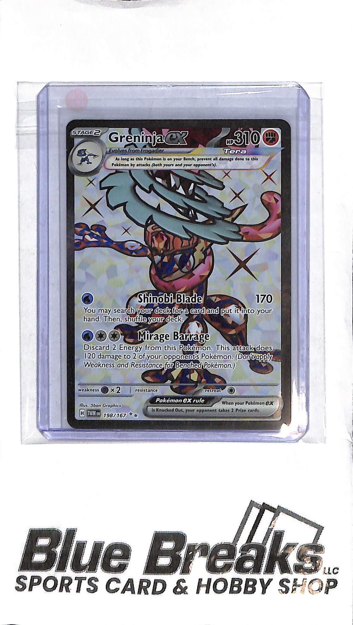 Pokémon - Greninja EX - 198/167