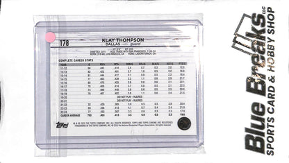 2025 Topps Chrome - Klay Thompson #178 - Purple 063/275 - Basketball - Mavericks