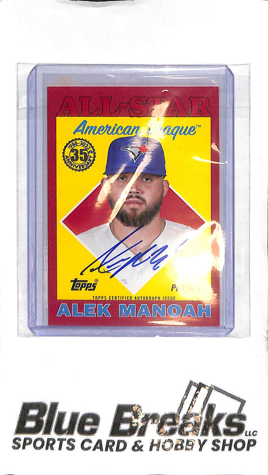 2023 Topps - Alek Manoah Auto - 88ASA-AM 07/10 - 35th Anniversary - Baseball - Blue Jays