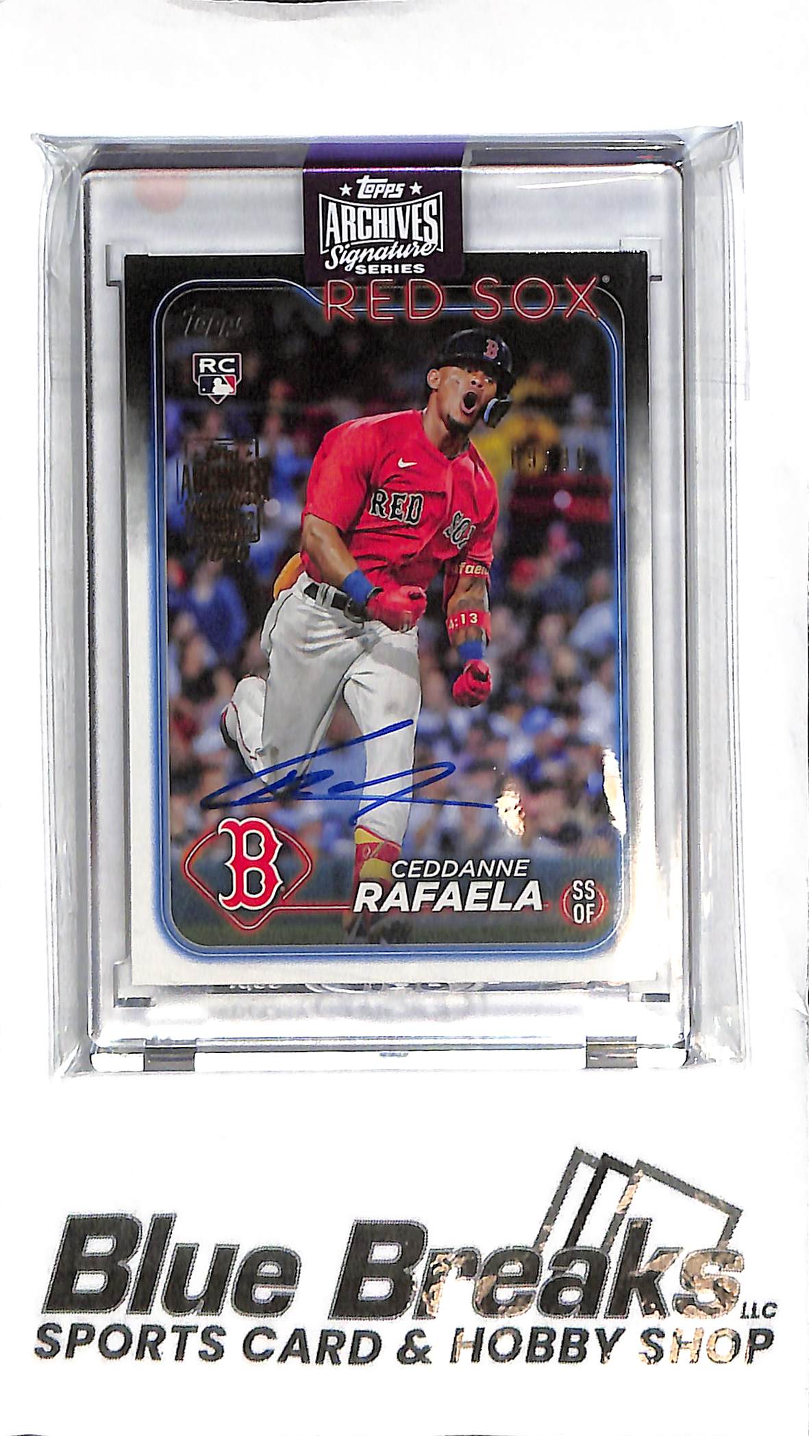 2025 Archives Signature Series - Ceddanne Rafaela Auto - 09/80 - Baseball - Red Sox