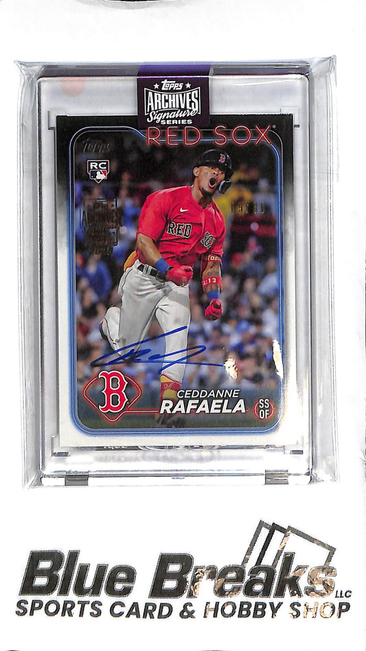 2025 Archives Signature Series - Ceddanne Rafaela Auto - 09/80 - Baseball - Red Sox