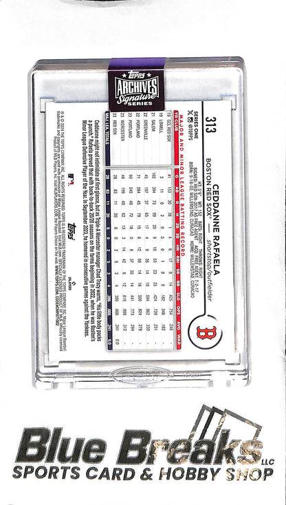 2025 Archives Signature Series - Ceddanne Rafaela Auto - 09/80 - Baseball - Red Sox