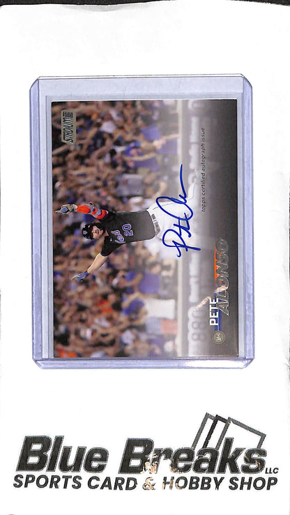 2023 Topps Stadium Club - Pete Alonso Auto SCBA-PA - Baseball - Mets
