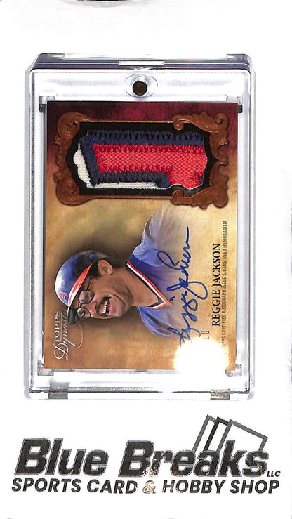 2021 Topps Dynasty - Reggie Jackson Patch Auto - DAP-RJ3 - 05/10 - Baseball - Angels