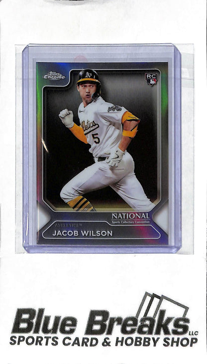 2025 Topps National Pack - Jacob Wilson RC MLB-5 - Baseball - Athletics