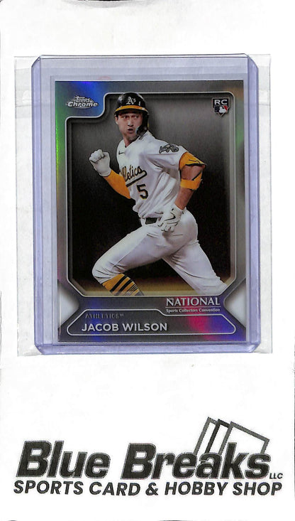 2025 Topps National Pack - Jacob Wilson RC MLB-5 - Baseball - Athletics