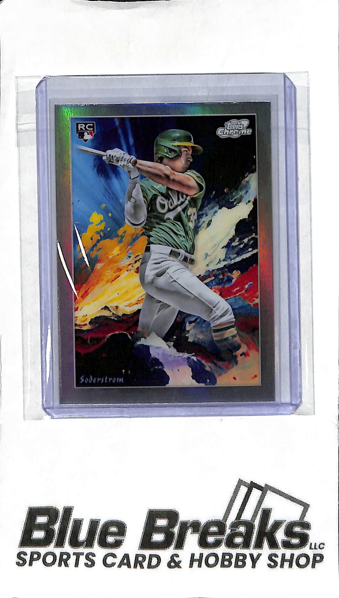 2024 Topps Chrome Cosmic - Tyler Soderstrom RC STN-10 - Baseball - Athletics