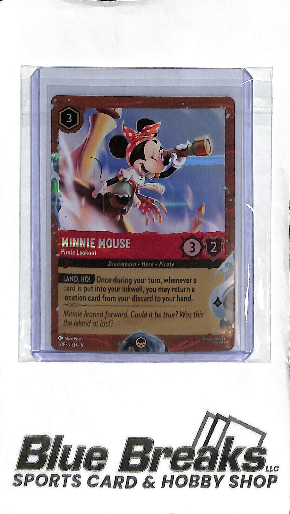 Minnie Mouse Pirate Lookout - Disney Lorcana - DCL - 17/P3