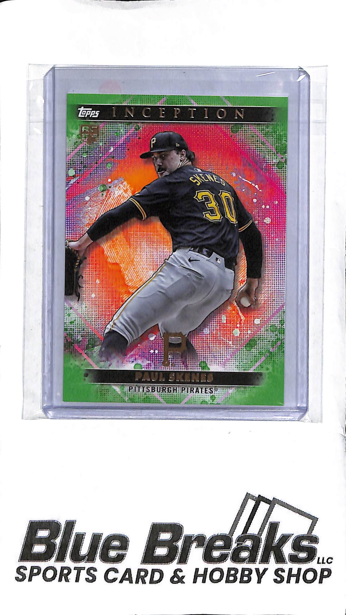 Paul Skenes #13 - 2024 Topps Inception - RC Green - Baseball - Pirates