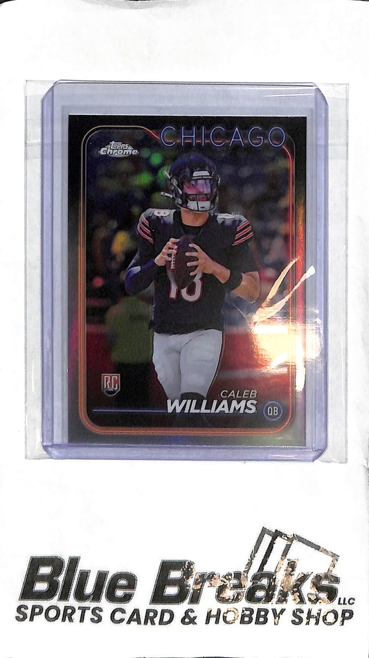 Caleb Williams #202 - 2024 Topps Chrome - Refractor RC - Football - Bears