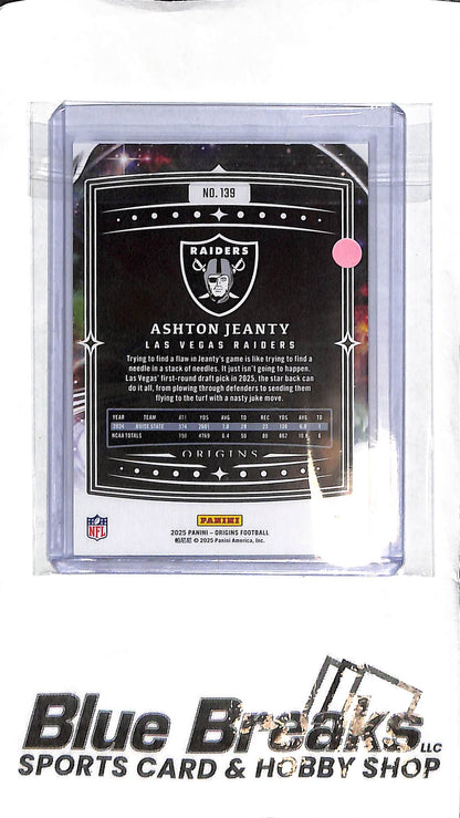 Ashton Jeanty #139 - 2025 Origins - RC - Football - Raiders