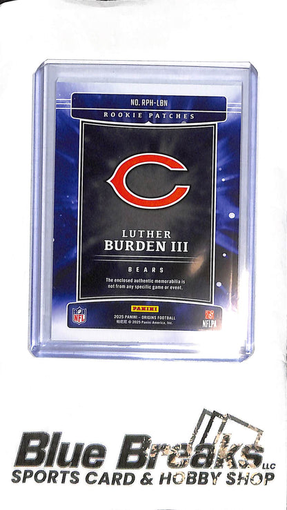 Luther Burden III - 2025 Origins RPH-LBN - RC Relic 100/199 - Football - Bears