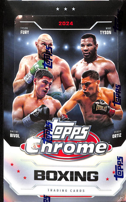 2024 Topps Chrome Boxing - Hobby Box - Sealed Wax